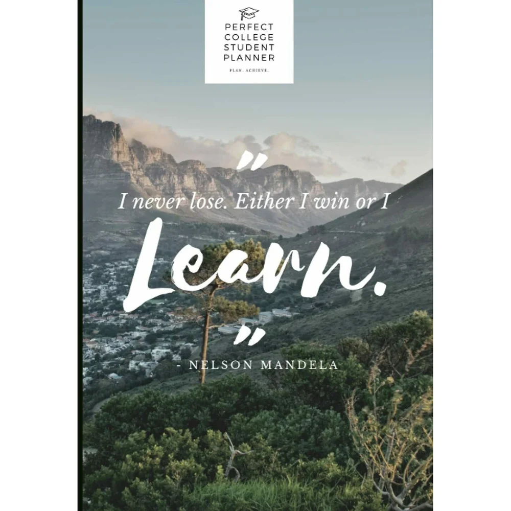 The Perfect College Student Planner: Achieve Goals & Increase Productivity